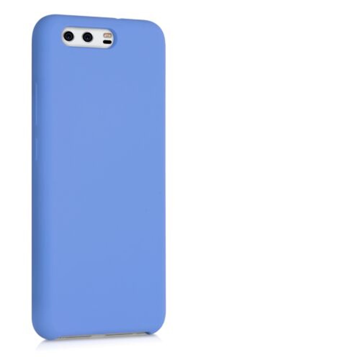Husa pentru Huawei P10, Silicon, Albastru, 43599.61 fotografia produsului View 5 L