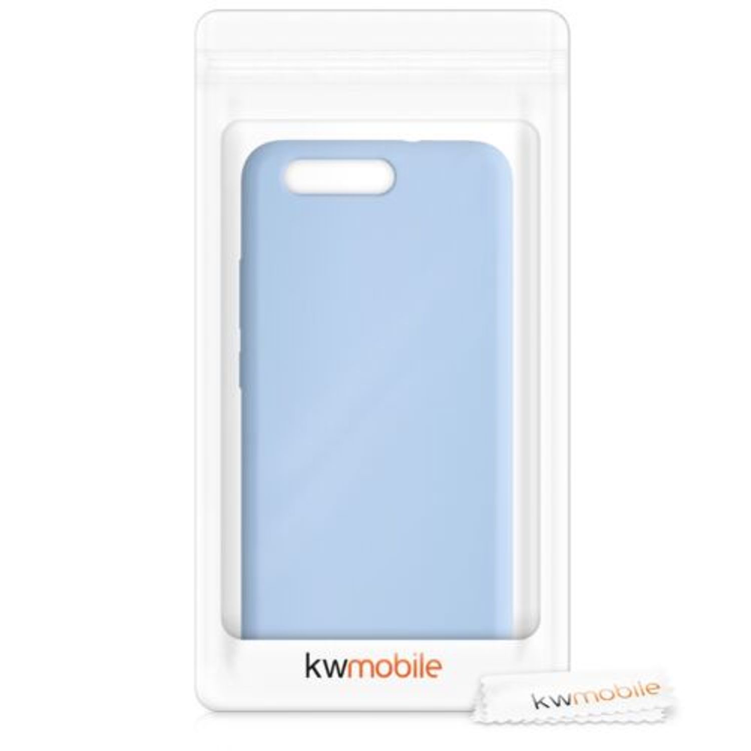 Husa pentru Huawei P10, Silicon, Albastru, 43599.58 fotografia produsului View 7 L