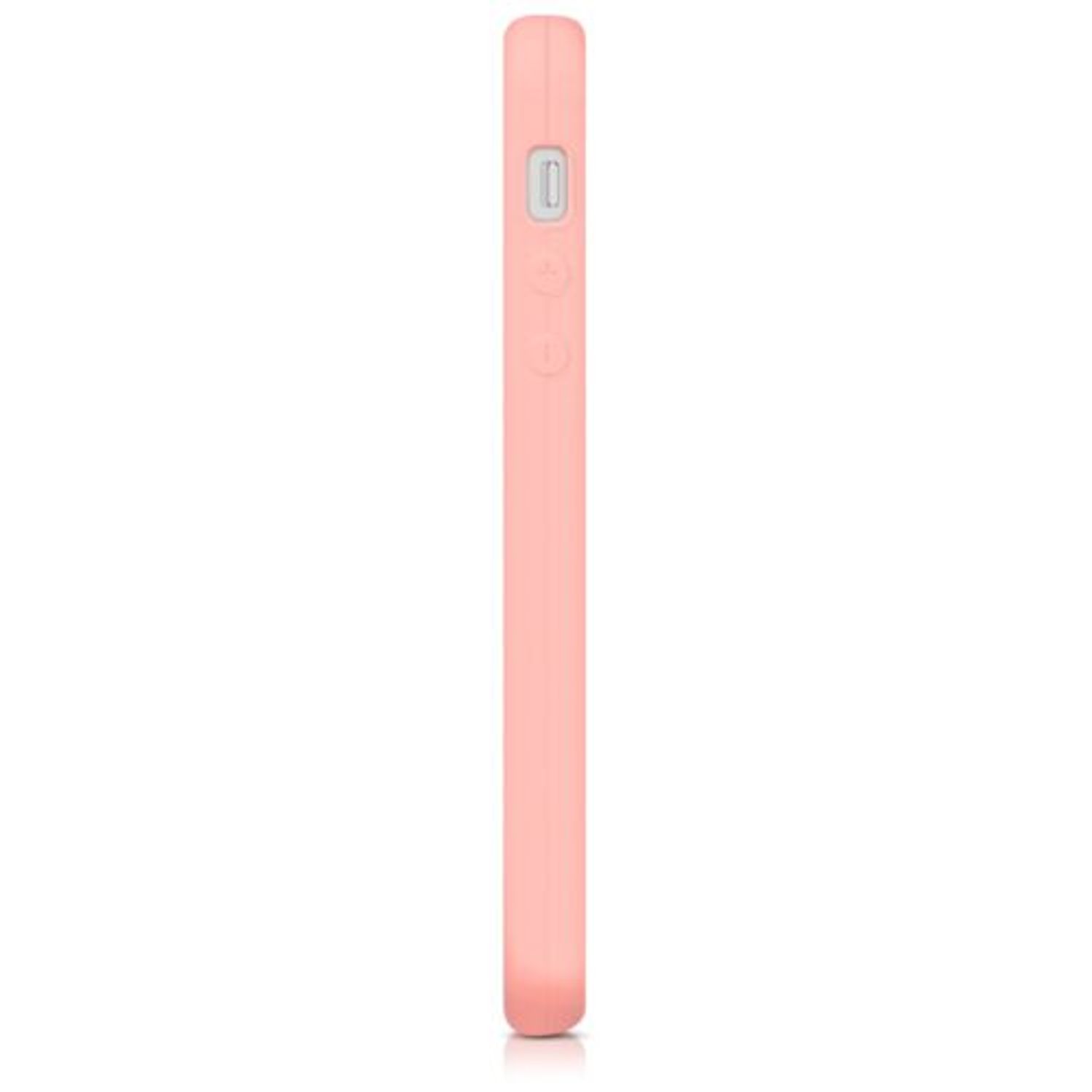 Husa pentru Apple iPhone 5/iPhone 5s/iPhone SE, Silicon, Rose Gold, 42766.89 fotografia produsului View 11 L