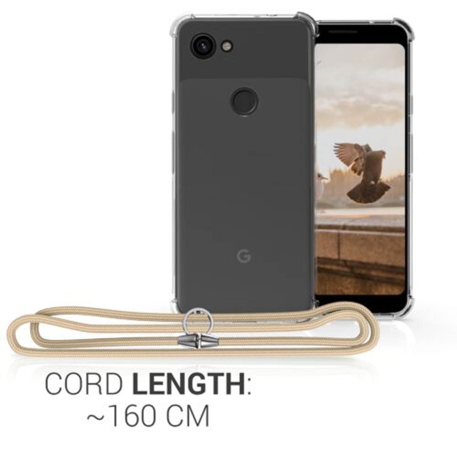 Husa pentru Google Pixel 3a, Silicon, Transparent, 48875.21 fotografia produsului View 4 L