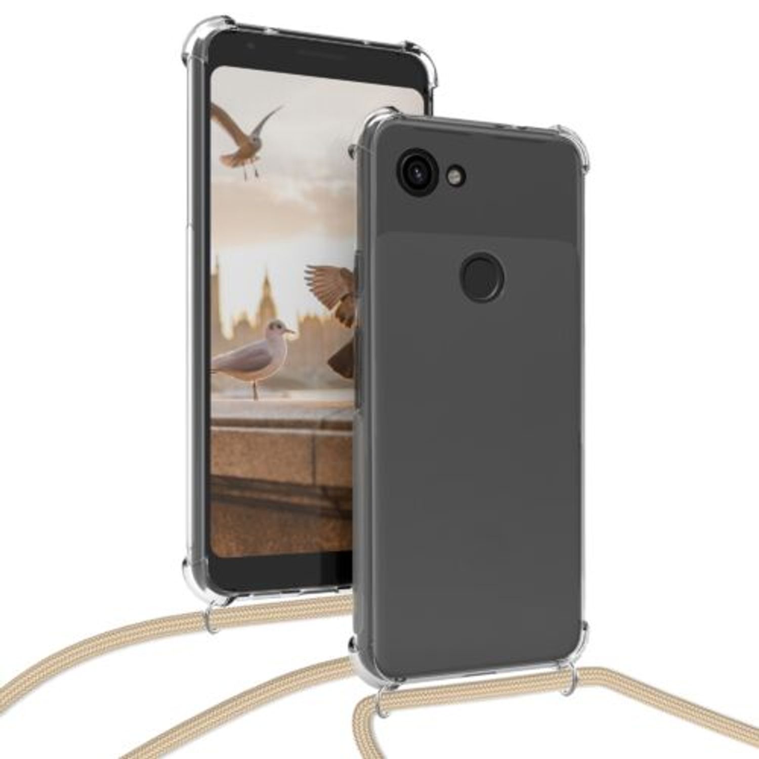 Husa pentru Google Pixel 3a, Silicon, Transparent, 48875.21 fotografia produsului View 5 L