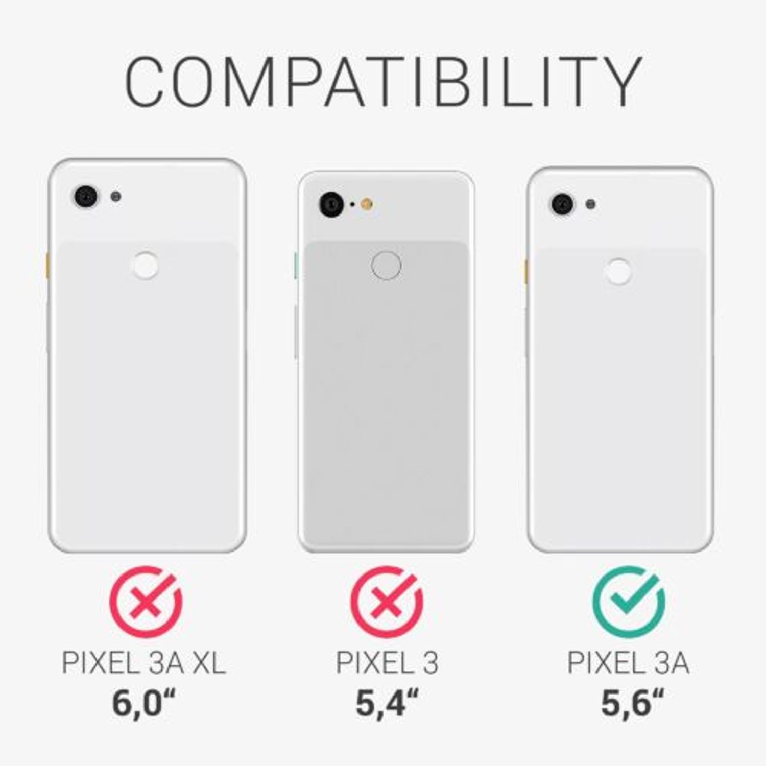 Husa pentru Google Pixel 3a, Silicon, Verde, 47590.214 fotografia produsului View 6 L