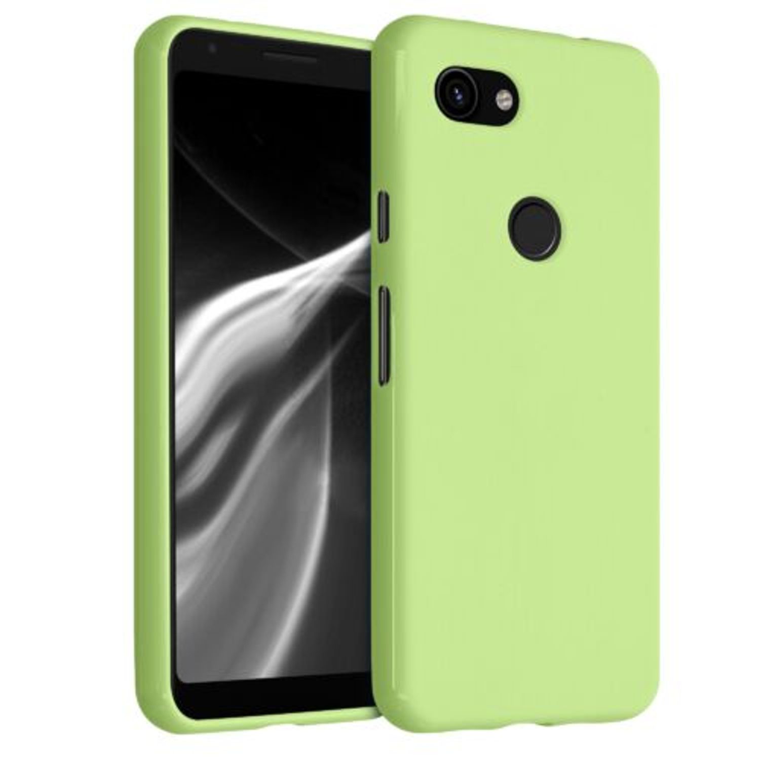 Husa pentru Google Pixel 3a, Silicon, Verde, 47590.214 fotografia produsului