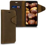 Husa pentru Google Pixel 3a, Piele naturala, Maro, 48996.05 fotografia produsului