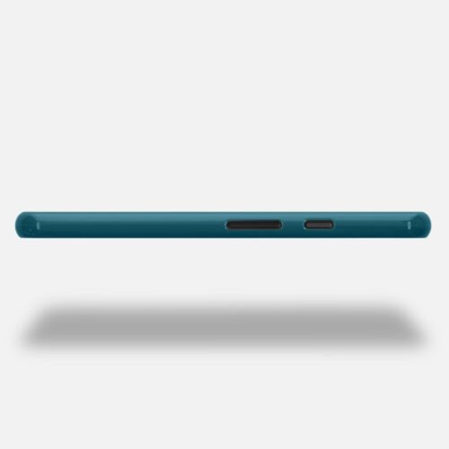 Husa pentru Google Pixel 3a XL, Silicon, Verde, 51944.57 fotografia produsului View 5 L