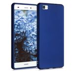 Husa pentru Huawei P8 Lite, Silicon, Albastru, 40471.64 fotografia produsului