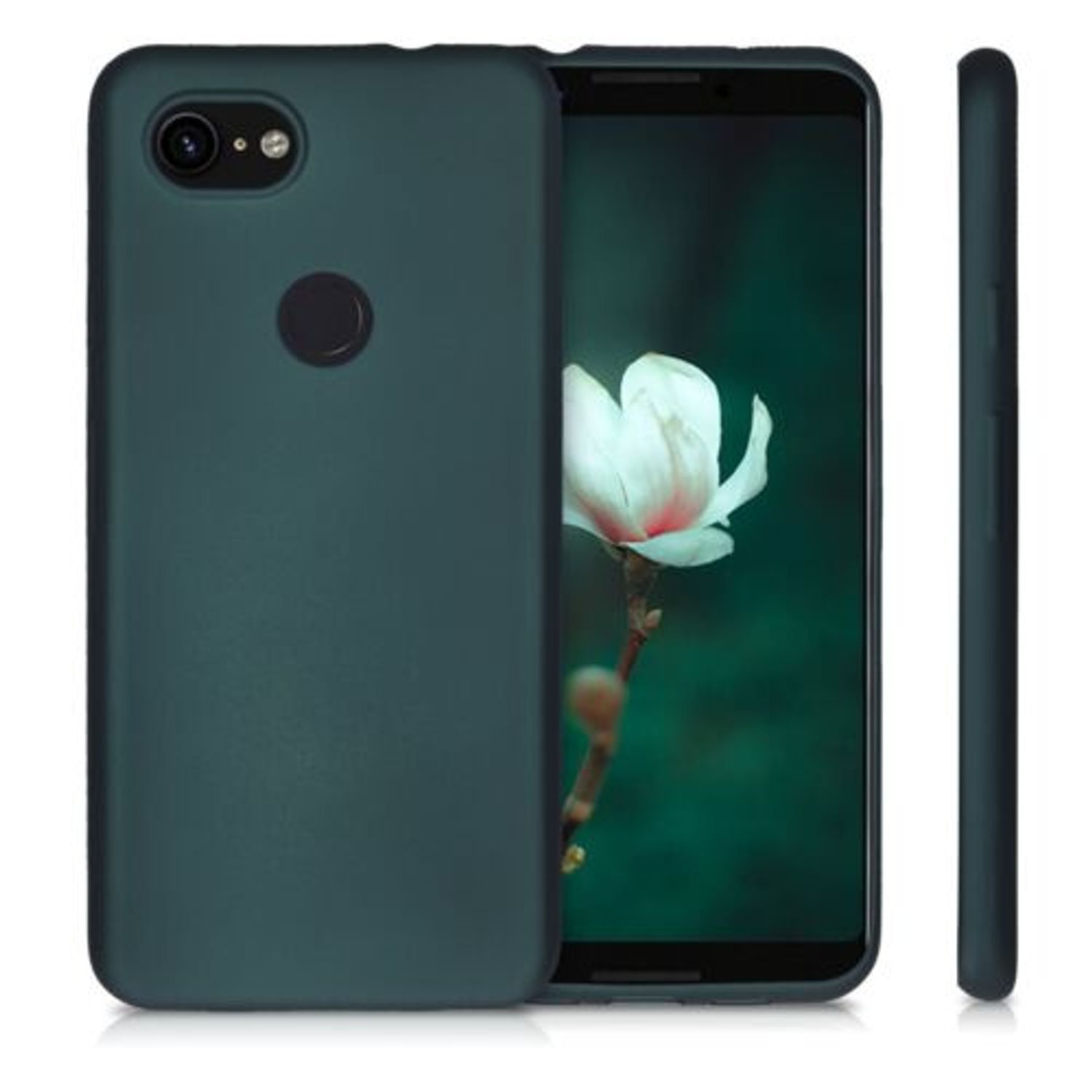 Husa pentru Google Pixel 3a, Silicon, Verde, 52339.14 fotografia produsului View 2 L