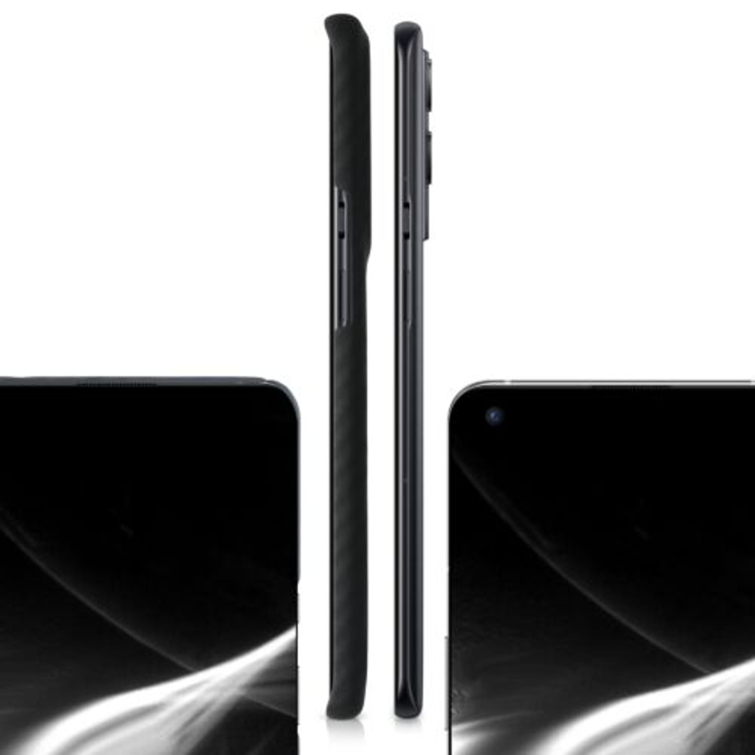 Husa pentru OnePlus 9 Pro, Aramida, Negru, 54429.47 fotografia produsului View 9 L
