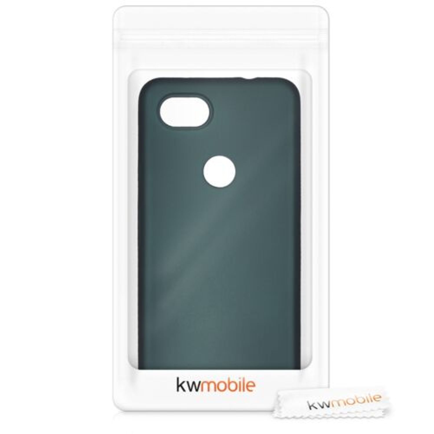 Husa pentru Google Pixel 3a, Silicon, Verde, 52339.14 fotografia produsului View 8 L