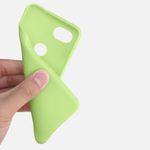 Husa pentru Google Pixel 3a, Silicon, Verde, 47590.214 fotografia produsului View 8 S