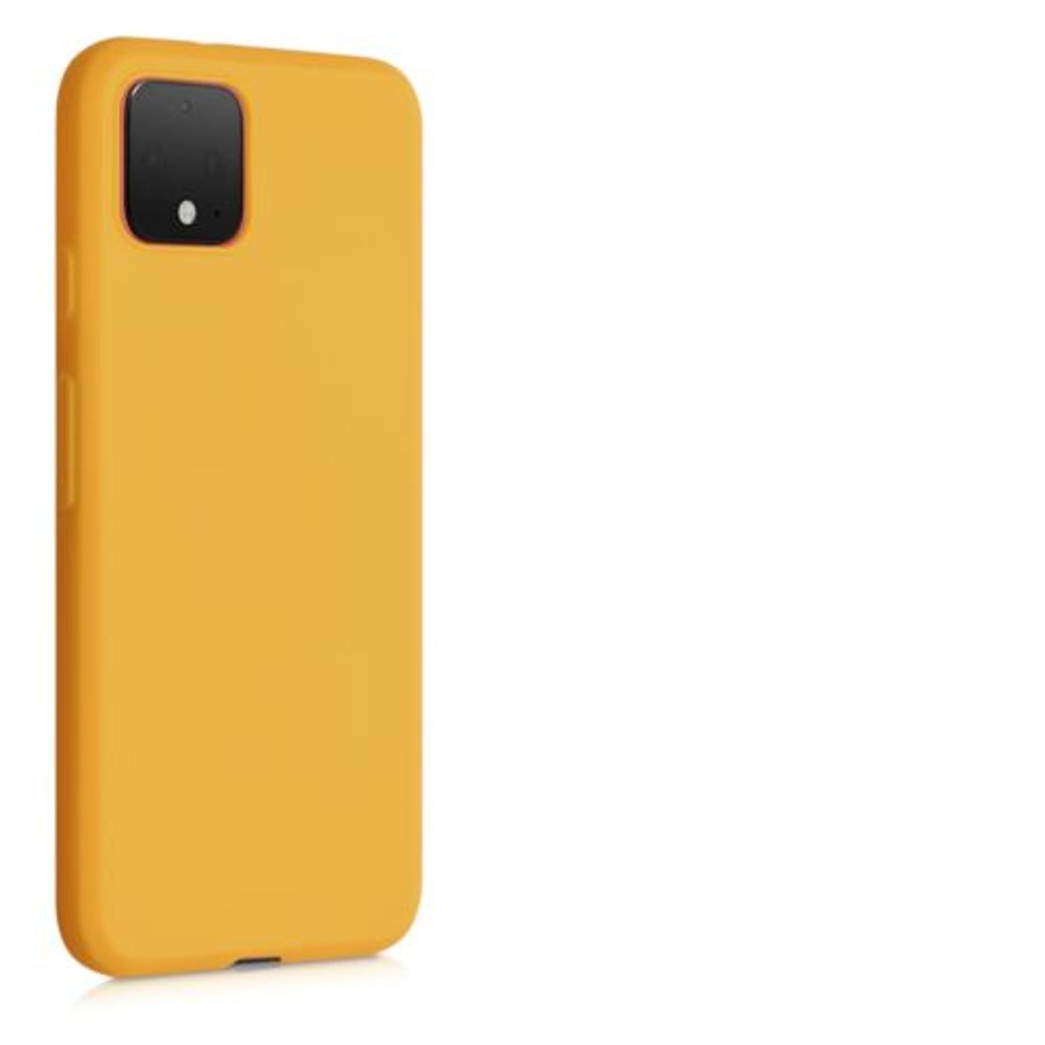 Husa pentru Google Pixel 4, Silicon, Galben, 50326.143 fotografia produsului View 8 L