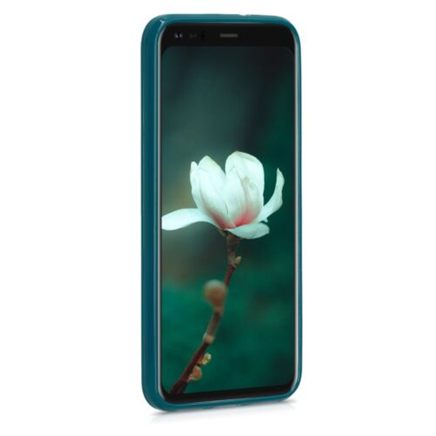 Husa pentru Google Pixel 4, Silicon, Verde, 50326.57 fotografia produsului View 3 L