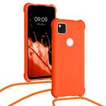 Husa pentru Google Pixel 4a, Silicon, Portocaliu, 53842.150 fotografia produsului View 5 S