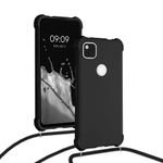 Husa pentru Google Pixel 4a, Silicon, Negru, 53842.01 fotografia produsului View 5 S