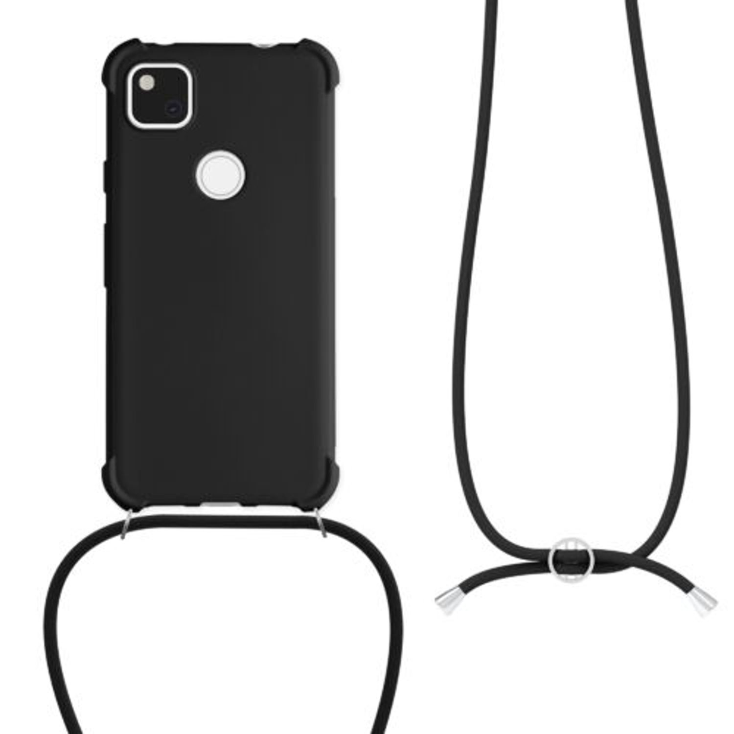Husa pentru Google Pixel 4a, Silicon, Negru, 53842.01 fotografia produsului View 2 L