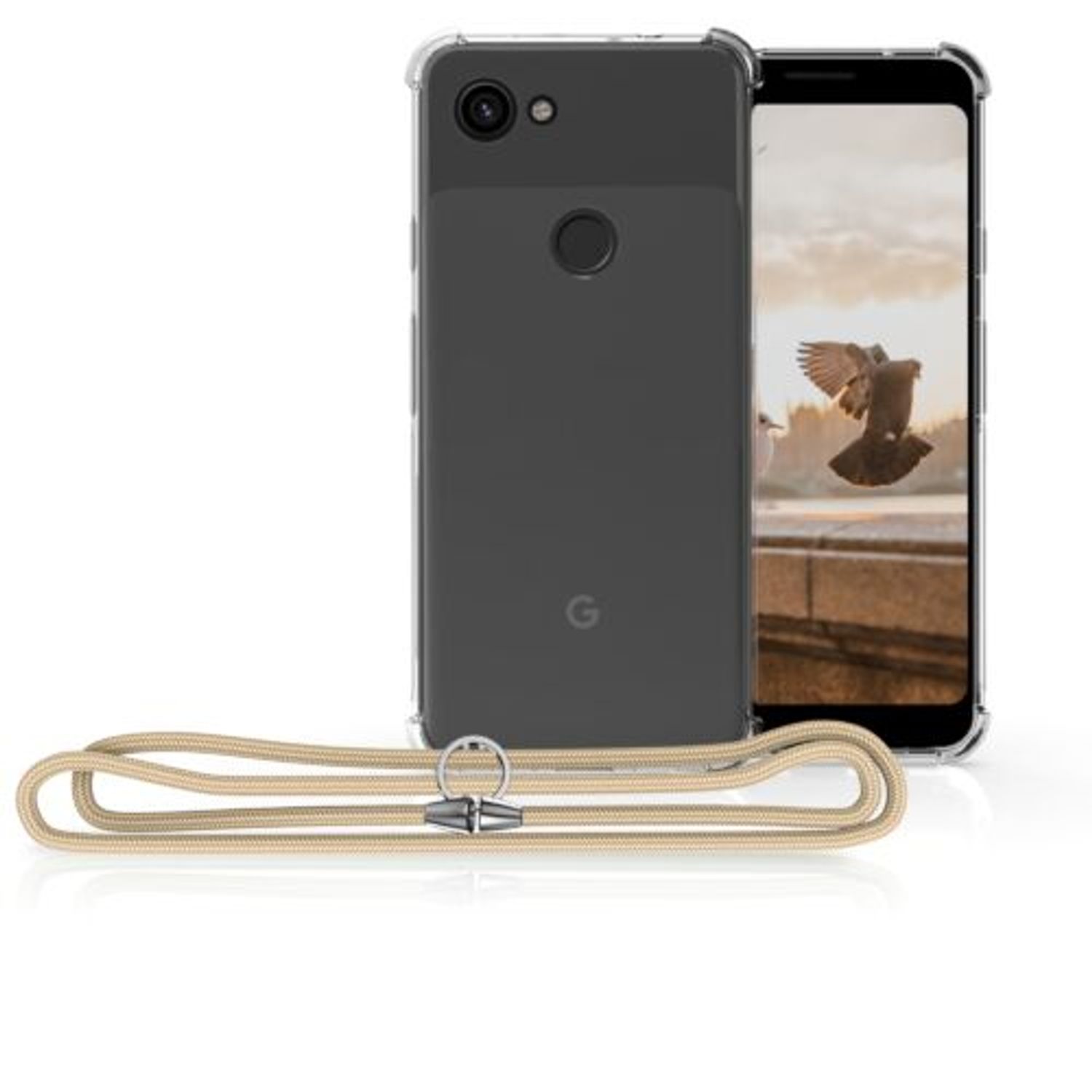 Husa pentru Google Pixel 3a, Silicon, Transparent, 48875.21 fotografia produsului View 8 L