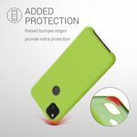 Husa pentru Google Pixel 4a, Silicon, Verde, 52549.220 fotografia produsului View 6 S