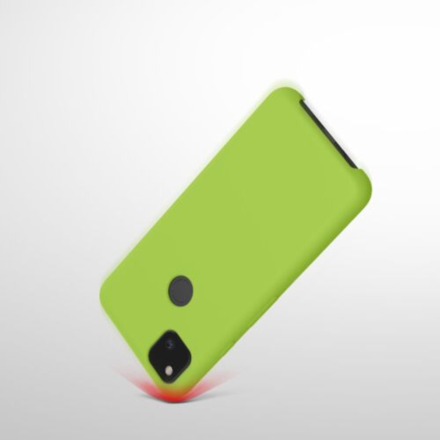 Husa pentru Google Pixel 4a, Silicon, Verde, 52549.220 fotografia produsului View 9 L