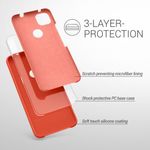 Husa pentru Google Pixel 4a, Silicon, Rosu, 52549.218 fotografia produsului View 3 S