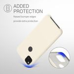 Husa pentru Google Pixel 4a, Silicon, Crem, 52549.204 fotografia produsului View 6 S