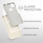Husa pentru Google Pixel 4a, Silicon, Crem, 52549.204 fotografia produsului View 3 S