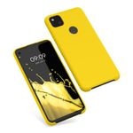 Husa pentru Google Pixel 4a, Silicon, Galben, 52549.165 fotografia produsului View 2 S