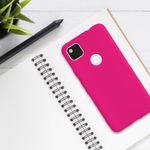 Husa pentru Google Pixel 4a, Silicon, Roz, 52622.77 fotografia produsului View 3 S