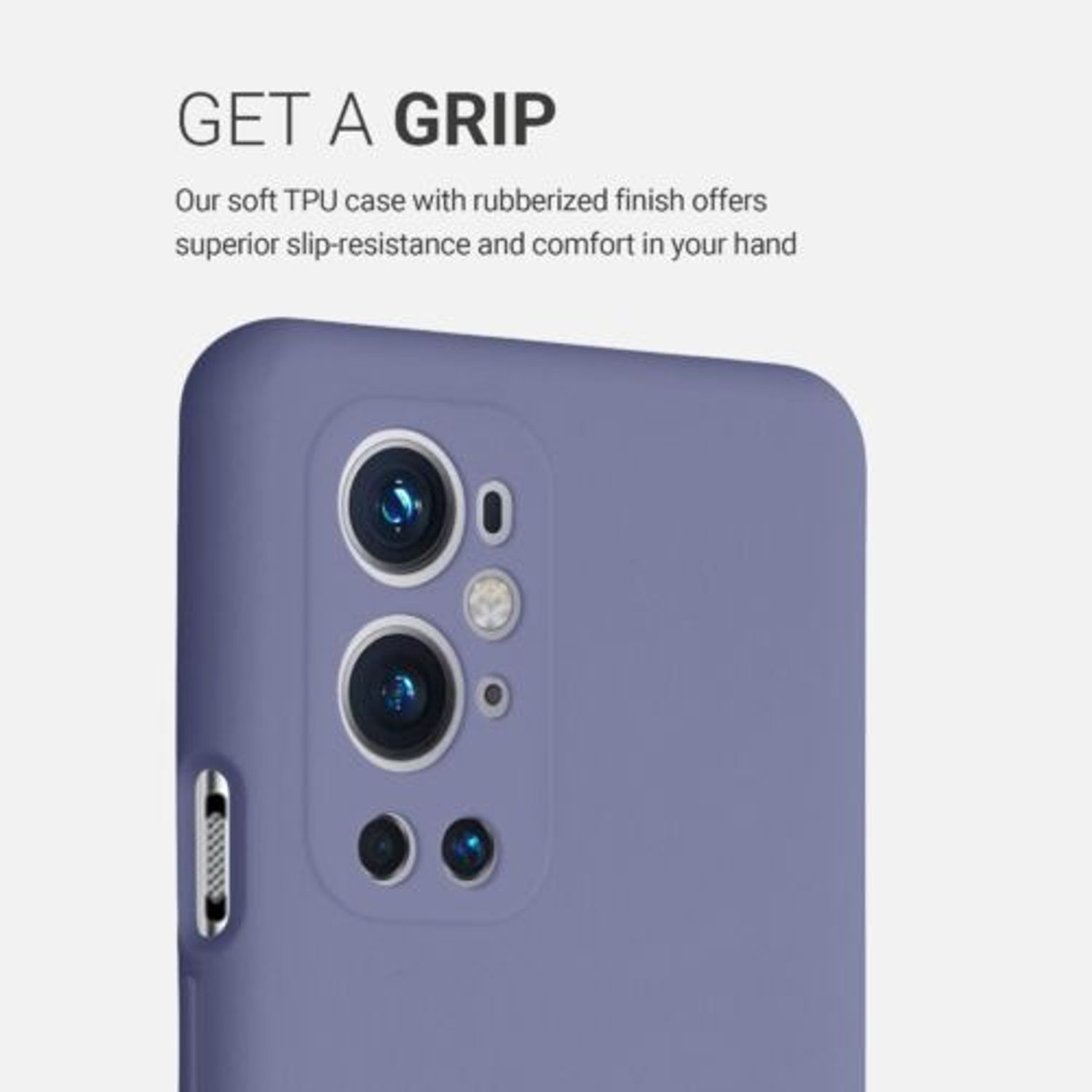 Husa pentru OnePlus 9 Pro, Silicon, Albastru, 54416.130 fotografia produsului View 4 L
