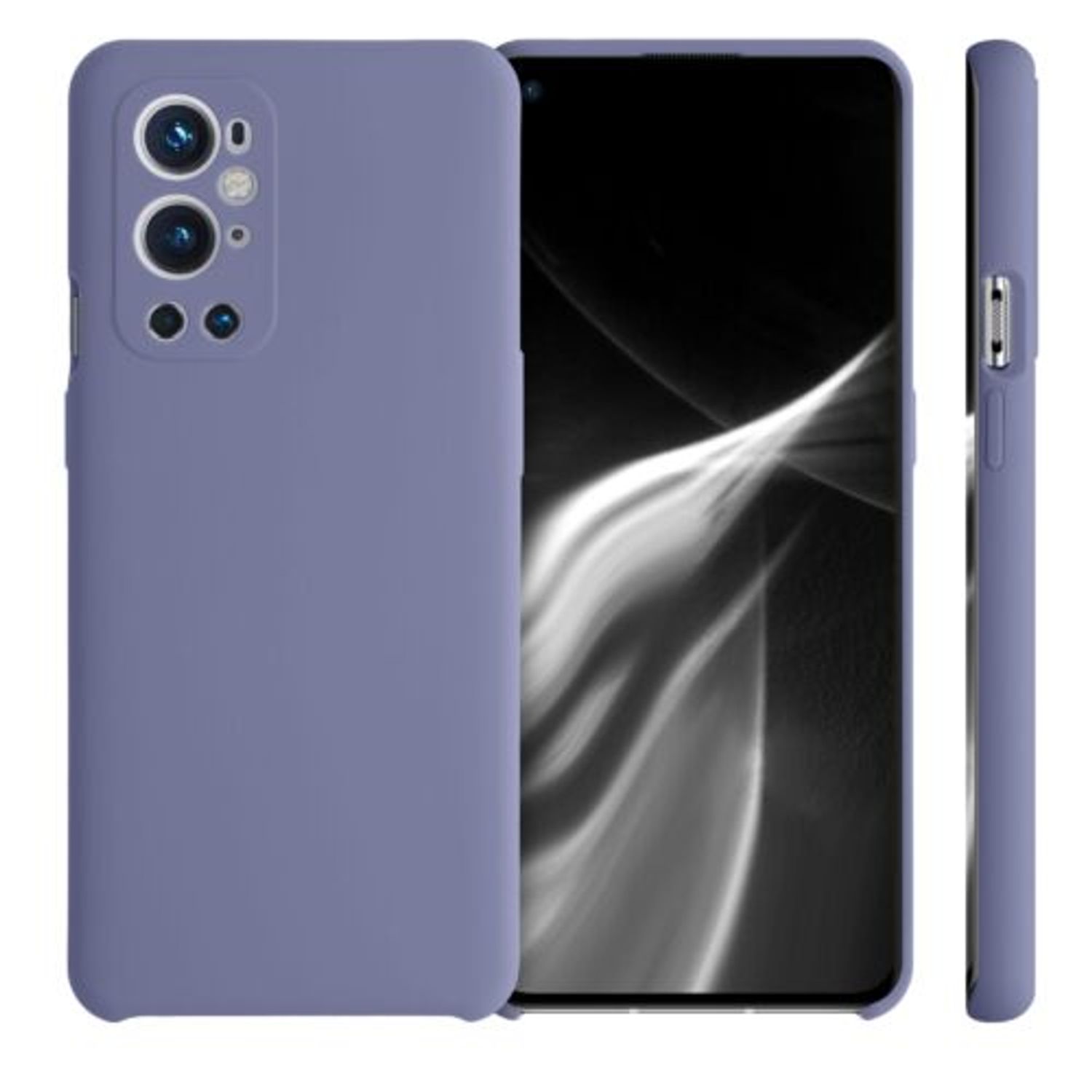 Husa pentru OnePlus 9 Pro, Silicon, Albastru, 54416.130 fotografia produsului View 2 L