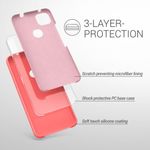 Husa pentru Google Pixel 4a, Silicon, Rose Gold, 52549.141 fotografia produsului View 3 S