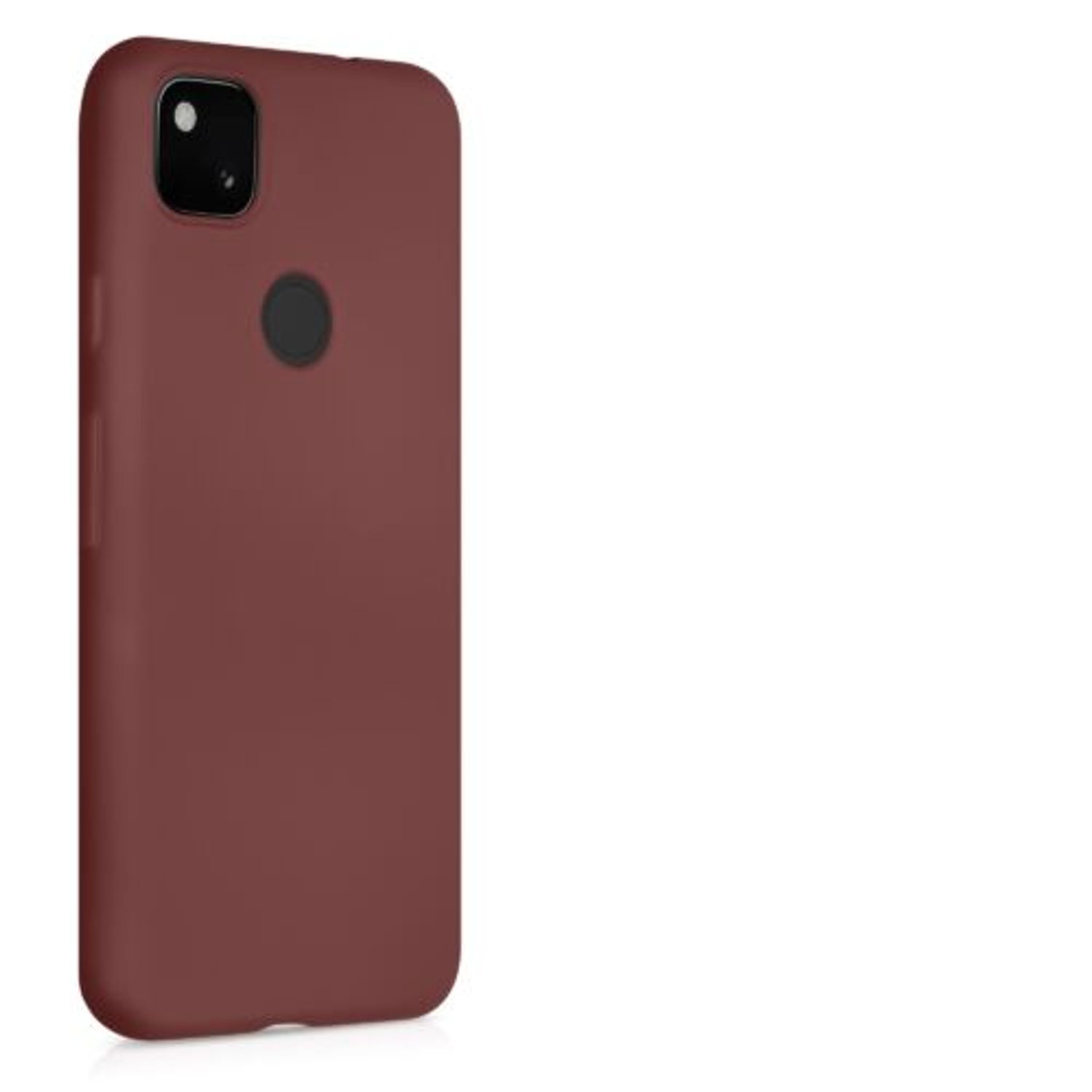Husa pentru Google Pixel 4a, Silicon, Rosu, 52338.178 fotografia produsului View 8 L