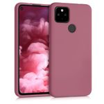 Husa pentru Google Pixel 4a 5G, Silicon, Roz, 53779.167 fotografia produsului