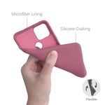 Husa pentru Google Pixel 4a 5G, Silicon, Roz, 53779.167 fotografia produsului View 4 S