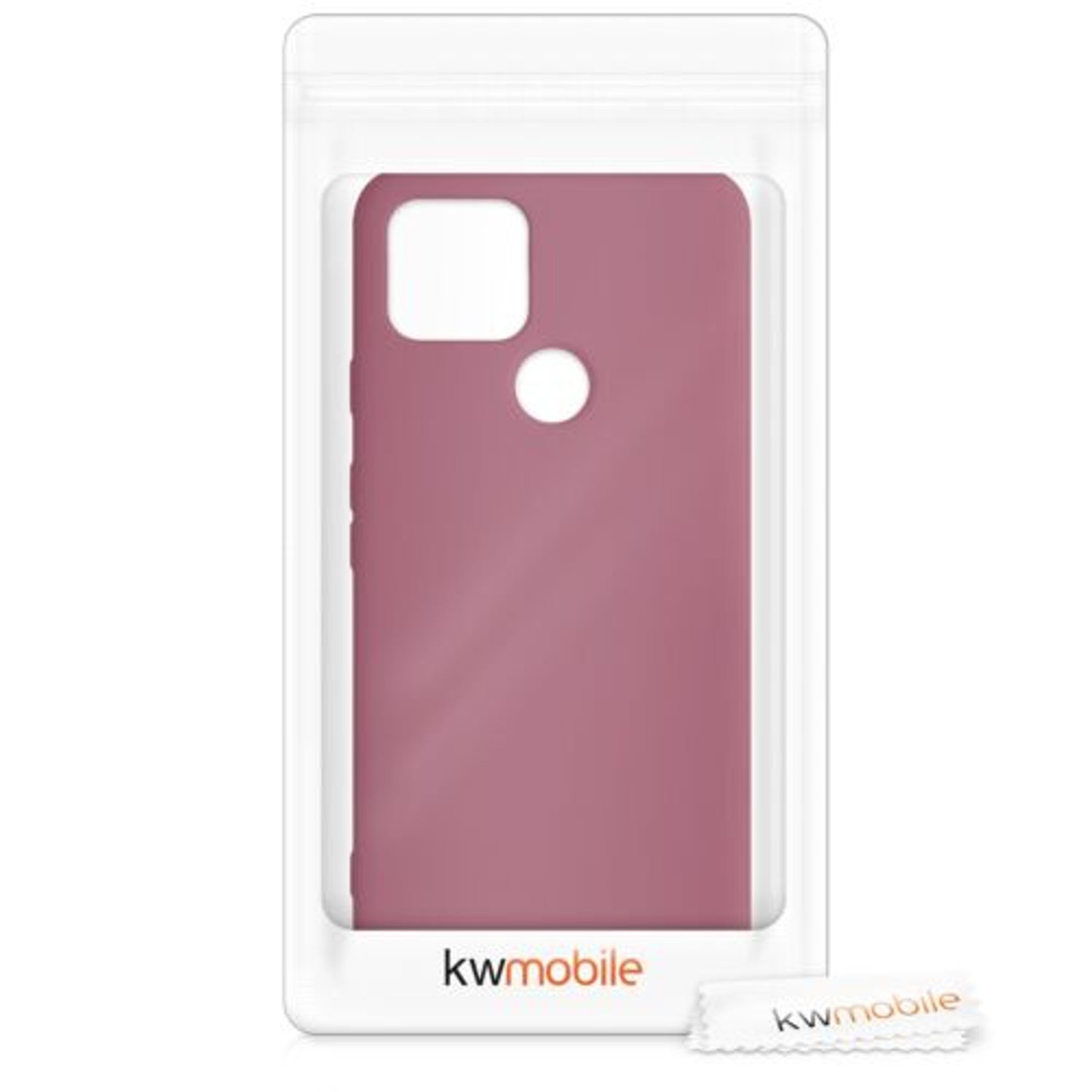 Husa pentru Google Pixel 4a 5G, Silicon, Roz, 53779.167 fotografia produsului View 7 L