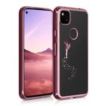 Husa pentru Google Pixel 4a, Silicon, Rose Gold, 54159.01 fotografia produsului
