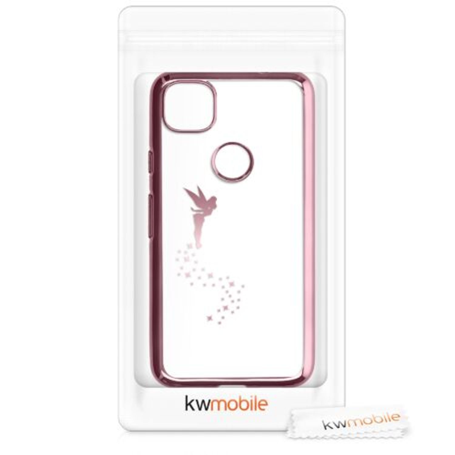 Husa pentru Google Pixel 4a, Silicon, Rose Gold, 54159.01 fotografia produsului View 2 L