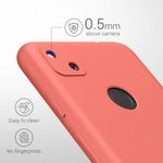 Husa pentru Google Pixel 4a, Silicon, Portocaliu, 52357.215 fotografia produsului View 4 S