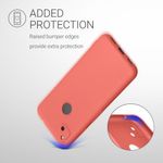 Husa pentru Google Pixel 4a, Silicon, Portocaliu, 52357.215 fotografia produsului View 7 S