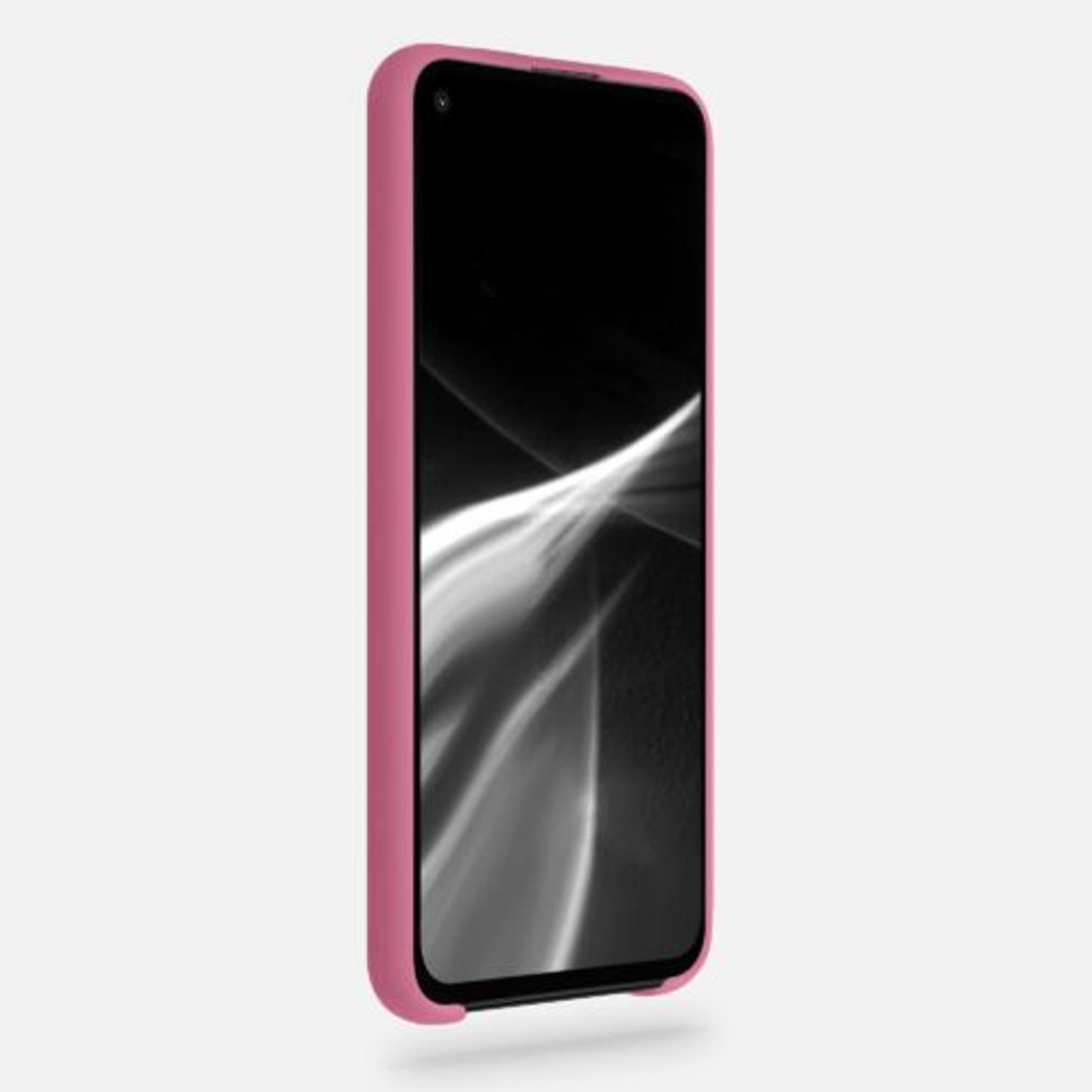 Husa pentru Google Pixel 4a 5G, Silicon, Roz, 53932.212 fotografia produsului View 3 L