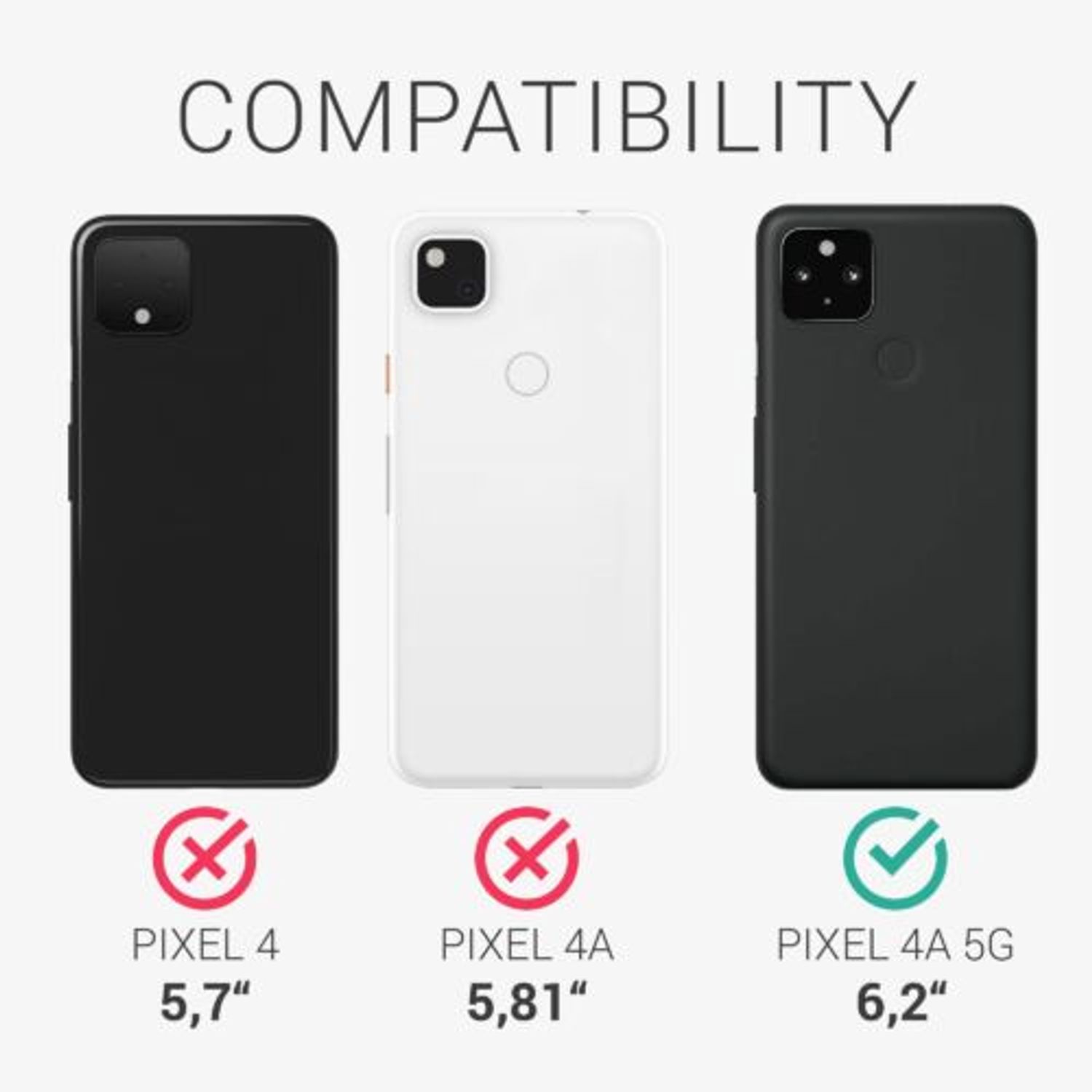 Husa pentru Google Pixel 4a 5G, Silicon, Roz, 53932.212 fotografia produsului View 6 L