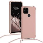 Husa pentru Google Pixel 5, Silicon, Roz, 53843.154 fotografia produsului View 5 S