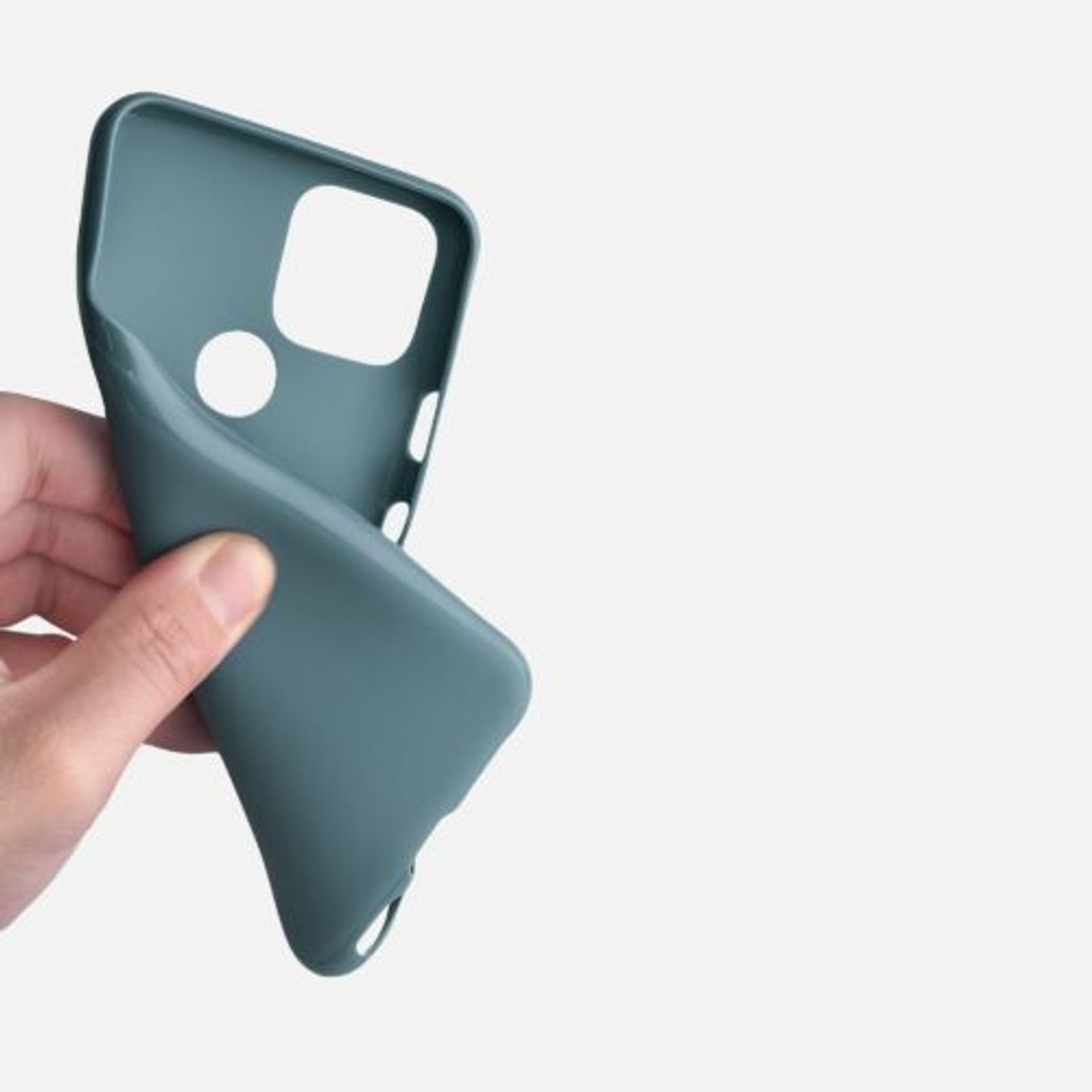 Husa pentru Google Pixel 5, Silicon, Albastru, 51722.207 fotografia produsului View 8 L