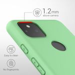 Husa pentru Google Pixel 5a, Silicon, Verde, 55374.147 fotografia produsului View 4 S