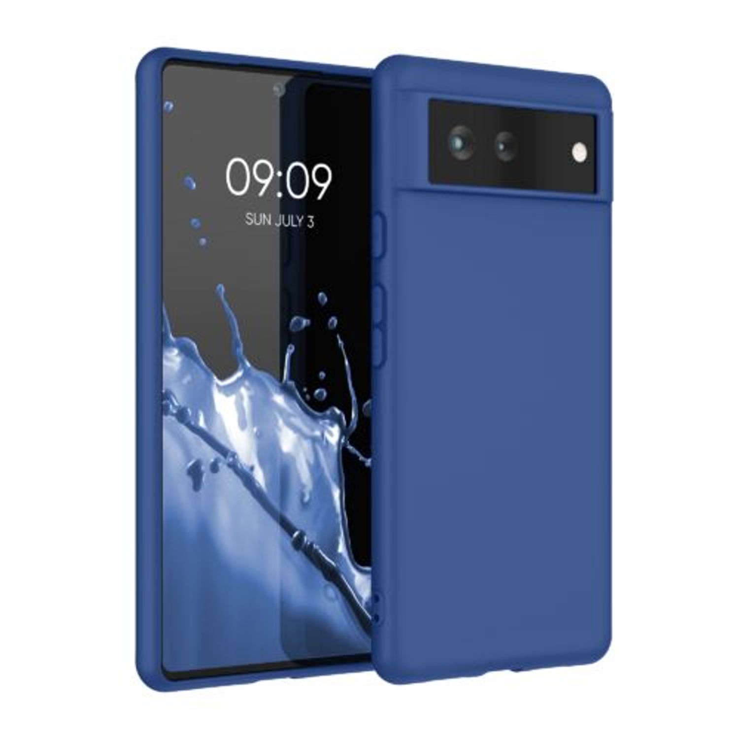 Husa pentru Google Pixel 6, Silicon, Albastru, 55434.145 fotografia produsului