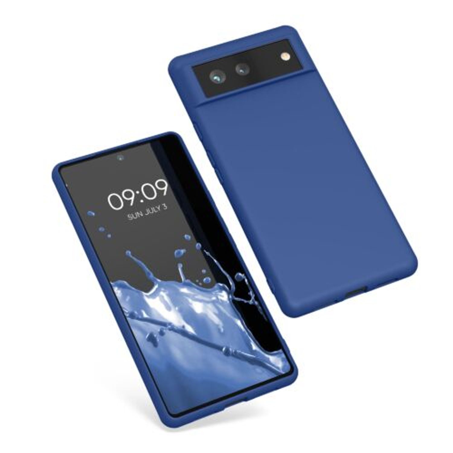Husa pentru Google Pixel 6, Silicon, Albastru, 55434.145 fotografia produsului View 2 L