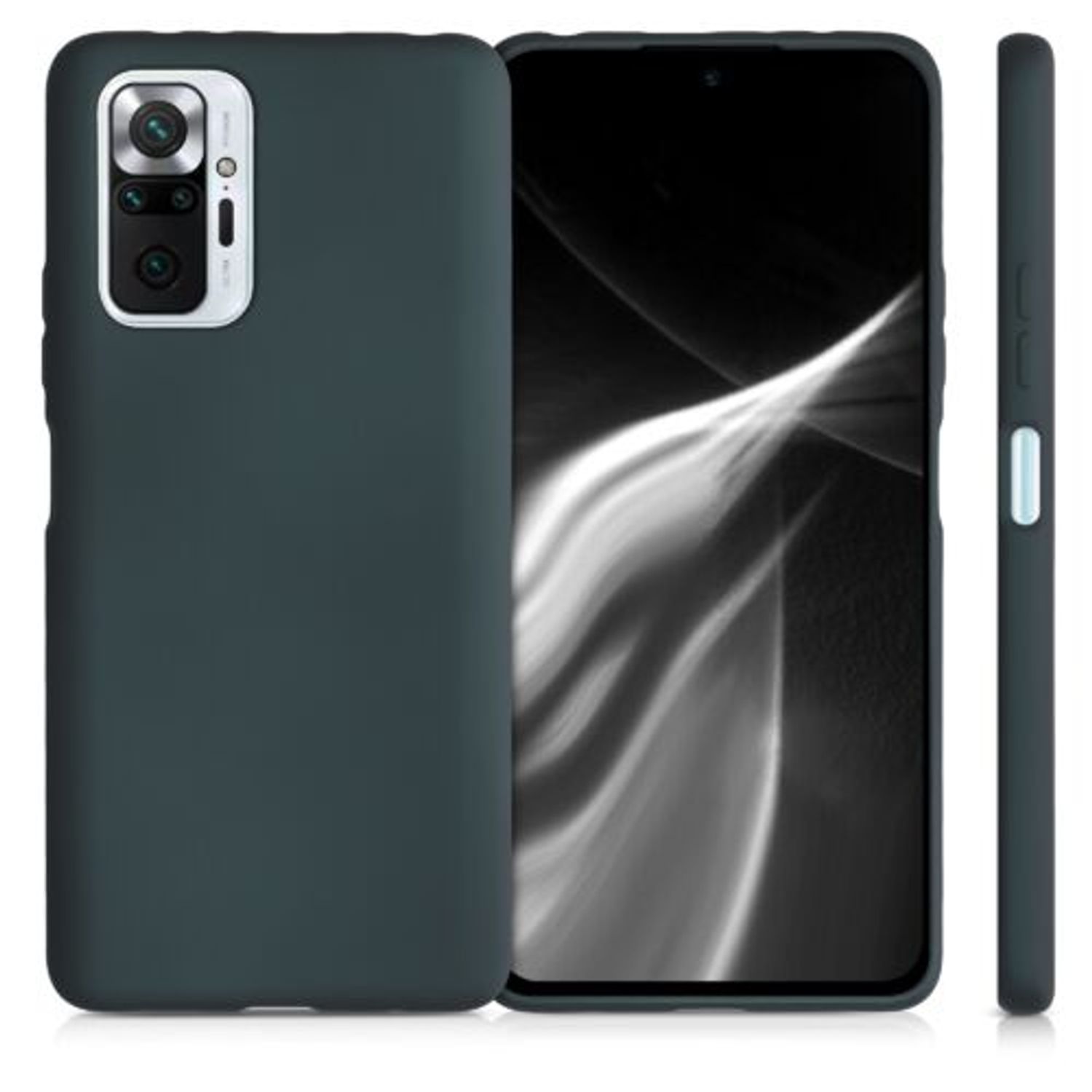 Husa pentru Xiaomi Redmi Note 10 Pro, Silicon, Verde, 54552.14 fotografia produsului View 2 L