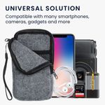 Husa Universala pentru telefon L, 6,5 inch, Microfibra, Gri, 49865.3.25 fotografia produsului View 7 S