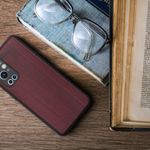 Husa pentru OnePlus 9 Pro, Lemn, Rosu, 54435.01 fotografia produsului View 4 S