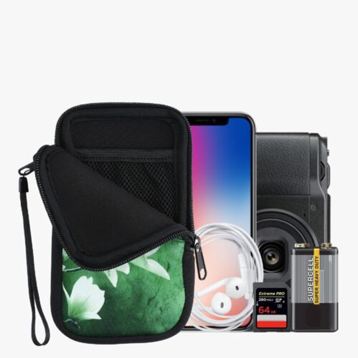 Husa pentru Universal Universal, Neopren, Verde, 30226.3.28 fotografia produsului View 9 L