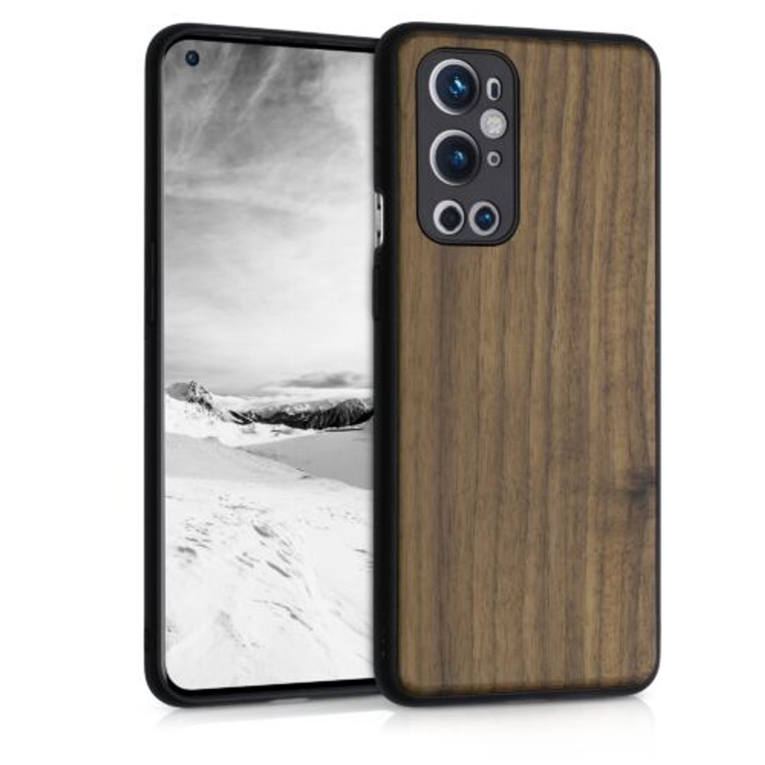 Husa pentru OnePlus 9 Pro, Lemn, Maro, 54435.18 fotografia produsului